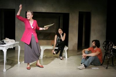 Kathleen Chalfant, Najla Said, and Brendan Donaldson Photo