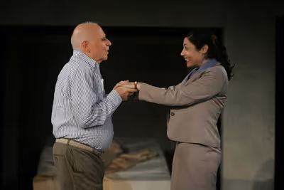 George Bartenieff and Najla Said Photo