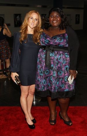 Sarah Siegel-Magness and Gabourey Sidibe Photo