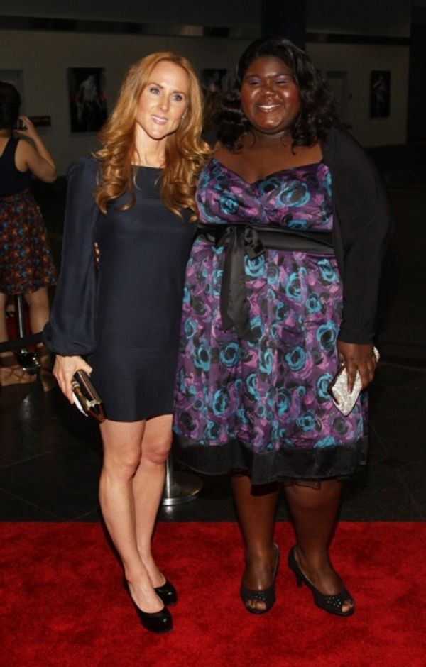 Sarah Siegel-Magness and Gabourey Sidibe Photo