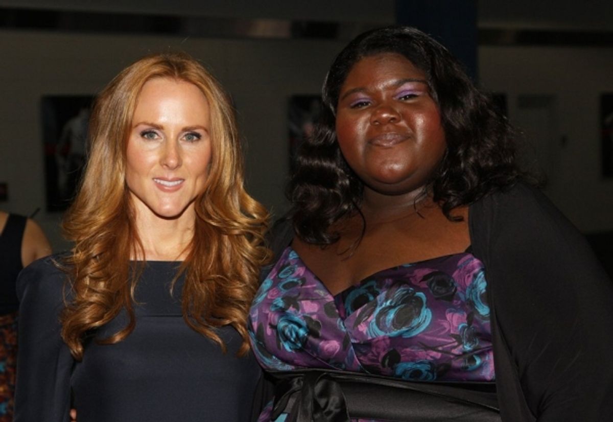 Sarah Siegel-Magness and Gabourey Sidibe at 
