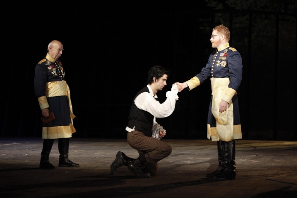 Max Wright, Hamish Linklater, and Jesse Tyler Ferguson at 