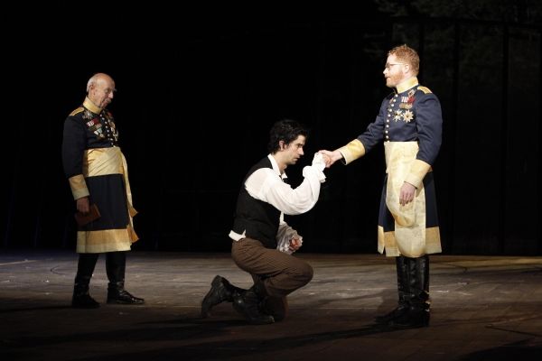 Max Wright, Hamish Linklater, and Jesse Tyler Ferguson Photo