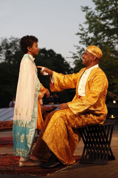 Alexander Maier and Ruben Santiago-Hudson Photo