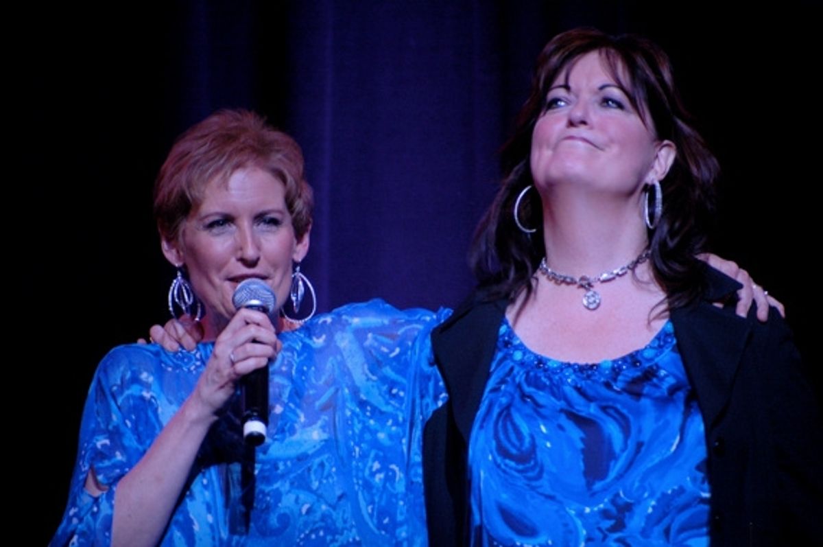  Liz Callaway and Ann Hampton Callaway at 