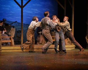 Daniel Russell, William Diggle, Brandon Shockey, and Eddie Staver III @ BroadwayWorld Daniel Russell, William Diggle, Brandon Shockey, and Eddie Staver III Photo