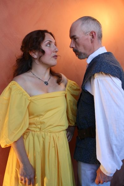  Trish Annese portraying Beatrice and Mark Casey as Benedick Photo