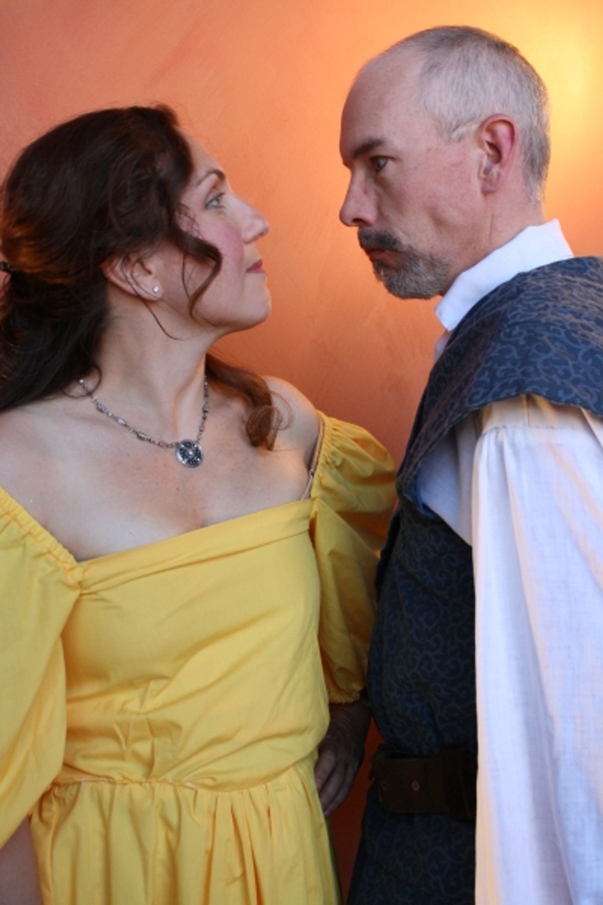  Trish Annese portraying Beatrice and Mark Casey as Benedick at 
