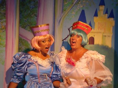 Jett Batoon as Good Fairy Laverne, (R) Kristi Scott Photo