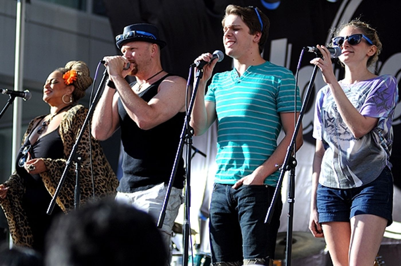 Photo Coverage: ROCK OF AGES Kicks Off Summer at Hard Rock for 'Taste of Times Square' Photo Coverage: ROCK OF AGES Kicks Off Summer at Hard Rock for 'Taste of Times Square' Image