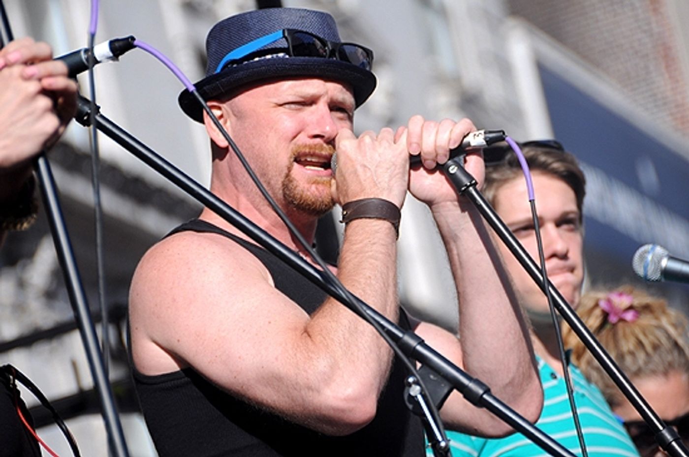 Photo Coverage: ROCK OF AGES Kicks Off Summer at Hard Rock for 'Taste of Times Square'  Image