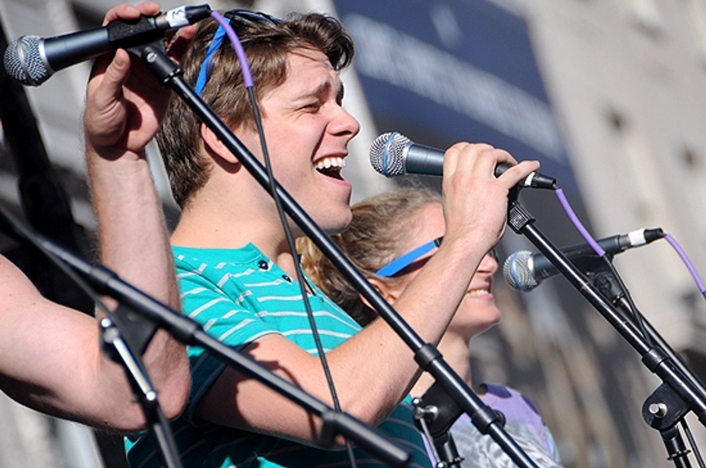 Photo Coverage: ROCK OF AGES Kicks Off Summer at Hard Rock for 'Taste of Times Square'  Image