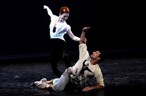 Holley Farmer & John Selya @ BroadwayWorld Holley Farmer & John Selya Photo