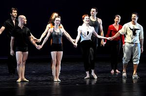 Charlie Neshyba-Hodges, Laura Mead, Holley Farmer & John Selya @ BroadwayWorld Charlie Neshyba-Hodges, Laura Mead, Holley Farmer & John Selya Photo