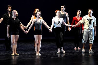 Charlie Neshyba-Hodges,  Laura Mead, Holley Farmer & John Selya Photo