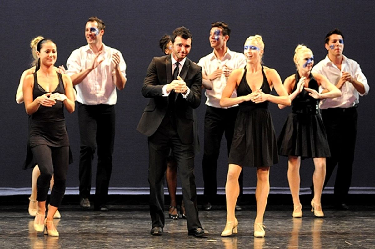 Tony Dovolani & dancers at 