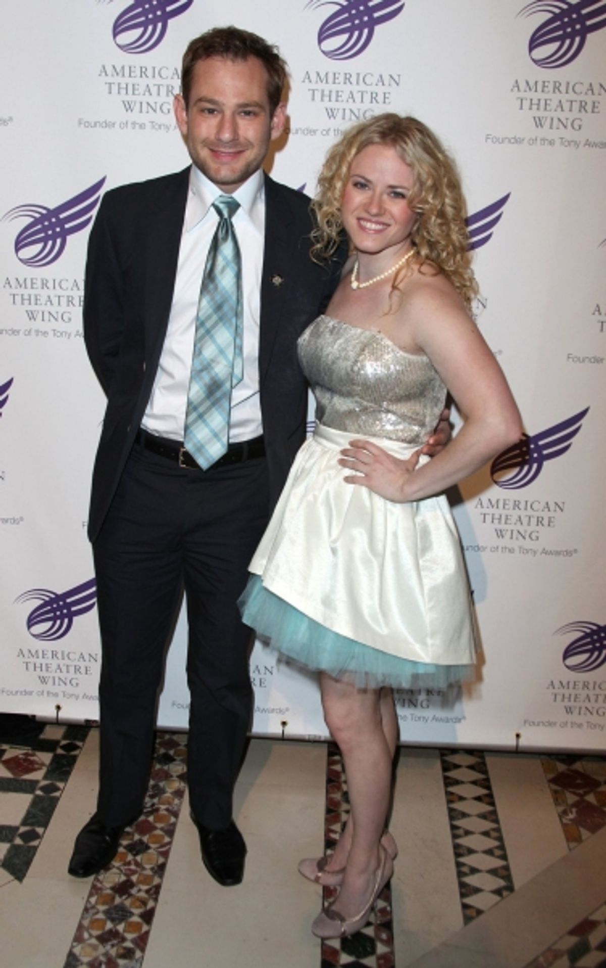 Chad Kimball and Emma Zaks at 