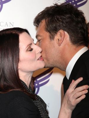 Megan Mullally and Harry Connick Jr. @ BroadwayWorld Megan Mullally and Harry Connick Jr. Photo