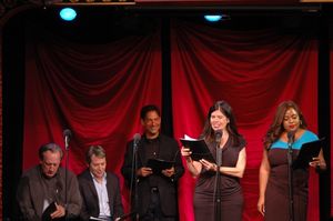 Alan Zweibel, Matthew Broderick, Eugene Pack, Dayle Reyfel and Sherri Shepherd  Photo