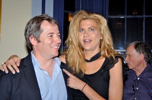 Matthew Broderick and Kristen Johnson Photo