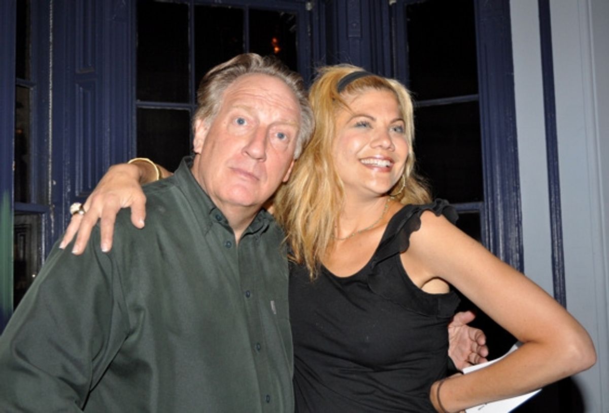 Alan Zweibel and Kristen Johnson at 