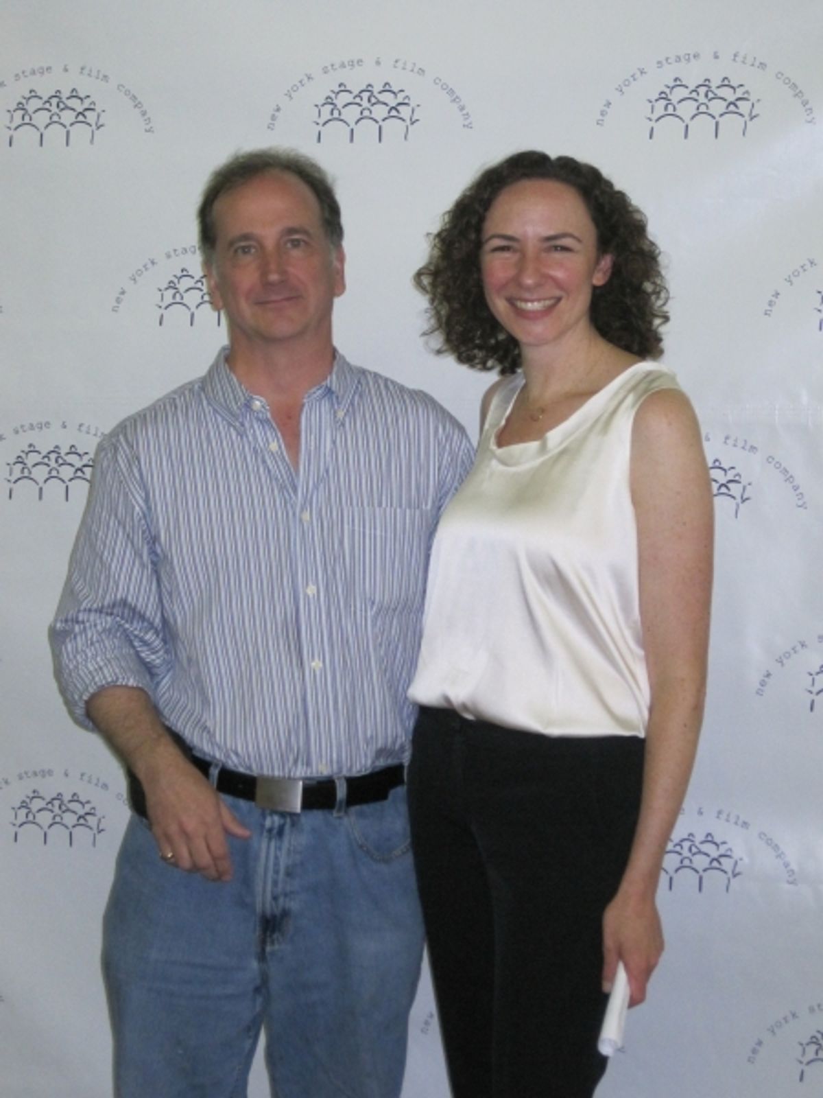 Mark Linn-Baker with Artistic Director Johanna Pfaelzer at 