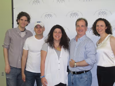 Alex Timbers, Keith Bunin, Sheryl Kaller (Collaborators for the 2010 season), with fo Photo