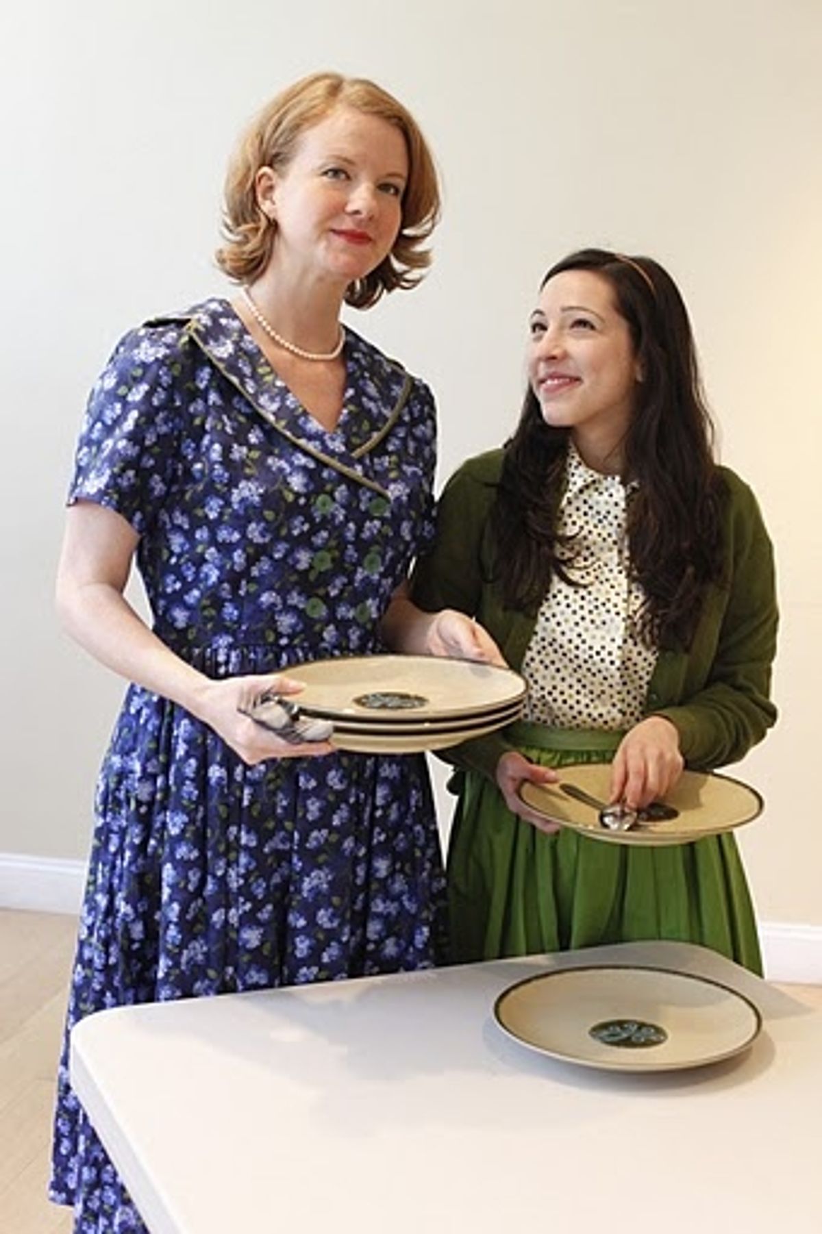 Nancy Nagrant and Lily Corvo at 