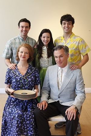 Rick Desloge, Lily Corvo, Marshall Pailet (front) Nancy Nagrant, William Broderick Photo