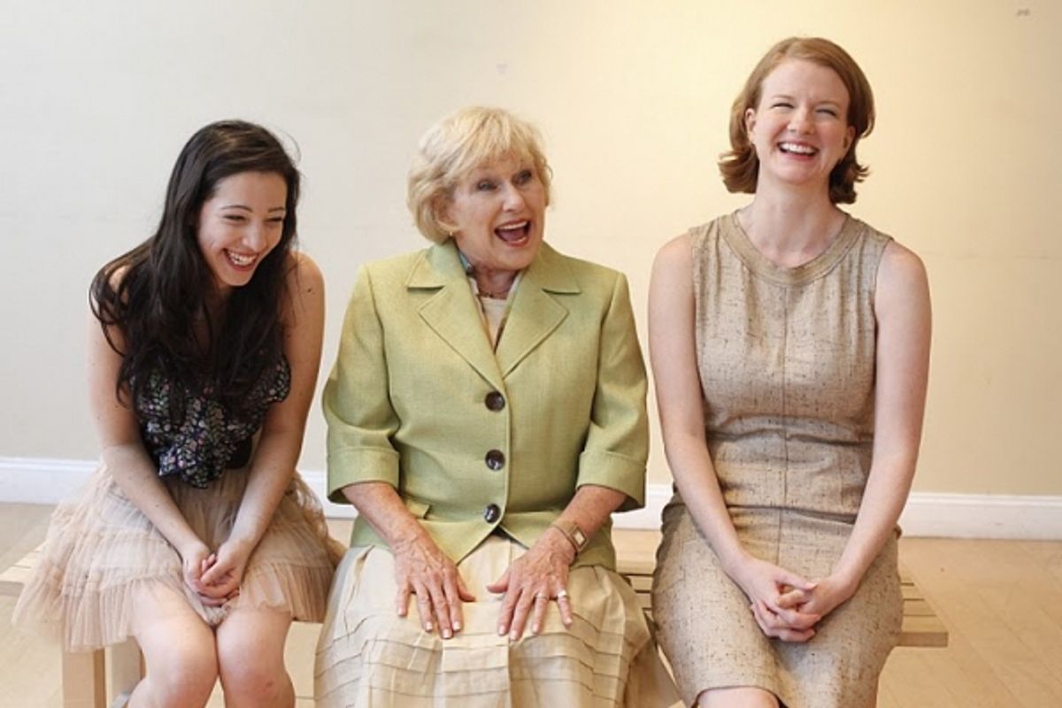 Lily Corvo, Mary Ellen Ashley, and Lily Corvo at 