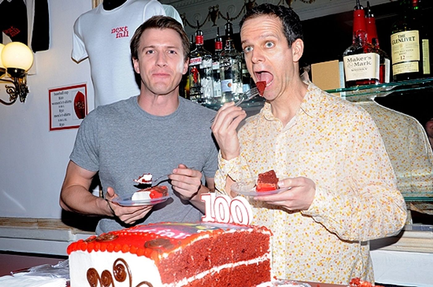 Photo Coverage: NEXT FALL Celebrations 100 Performances on Broadway  Image