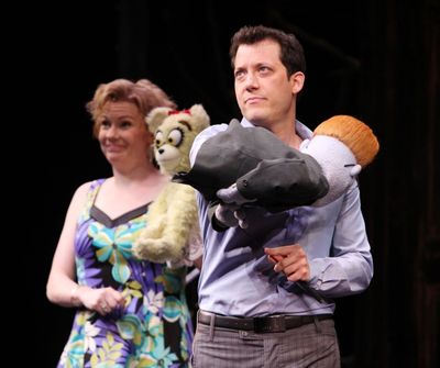 Jennifer Barnhart & John Tartaglia Photo