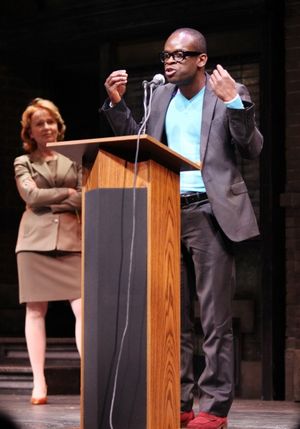 Kate Burton and Sahr Ngaujah Photo