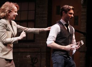 Bobby Steggert and Kate Burton Photo