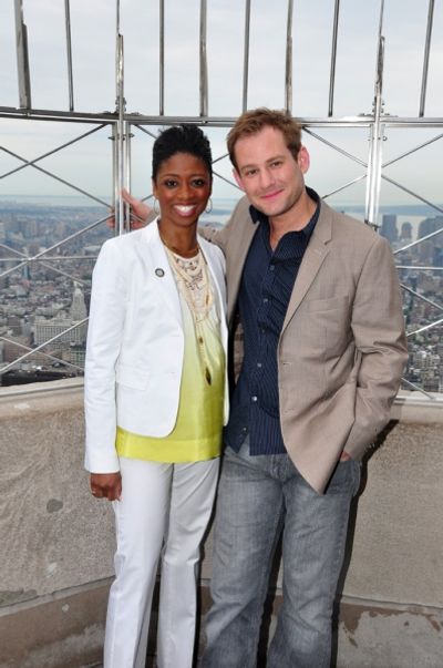 Montego Glover, Chad Kimball Photo