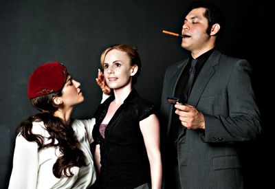 Kaitlin Campbell, Heather Manly and Robert Jerdee Photo