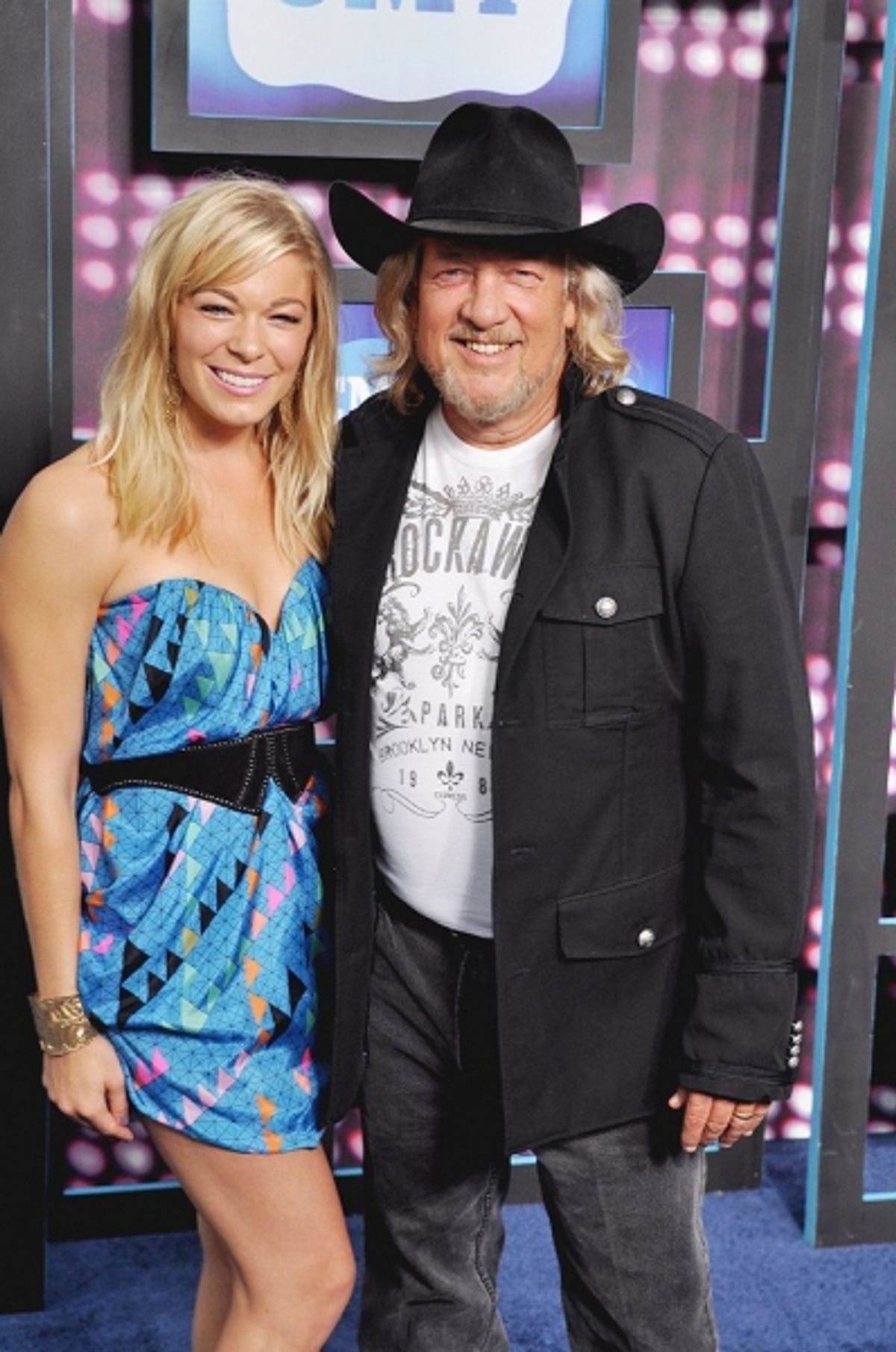 LeAnn Rimes and John Anderson at 