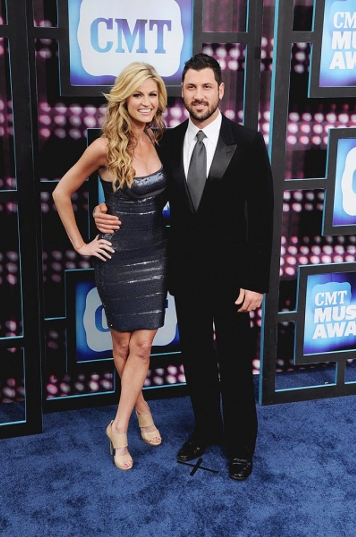 Erin Andrews and Maksim Chmerkovskiy  at 