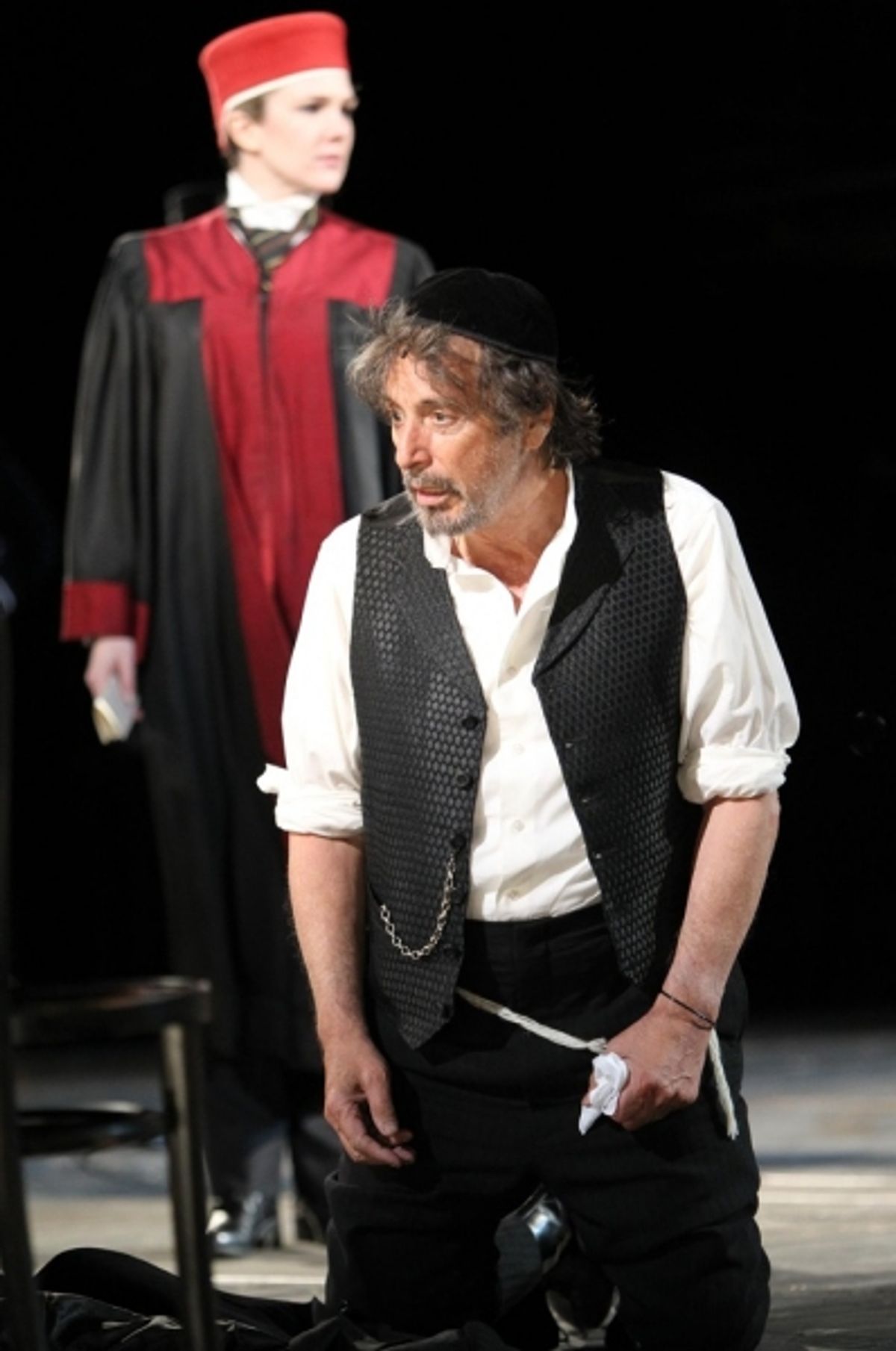 Al Pacino and Lily Rabe at 