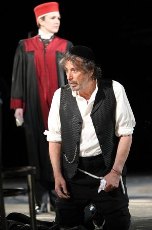 Al Pacino and Lily Rabe Photo