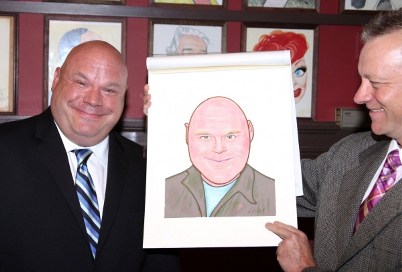 Photo Coverage: Kevin Chamberlin Caricature Unveiled at Sardi's  Image