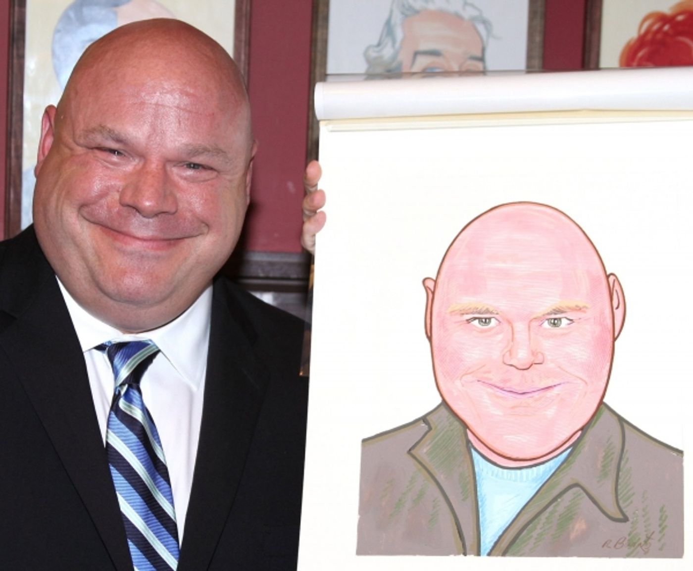 Photo Coverage: Kevin Chamberlin Caricature Unveiled at Sardi's  Image