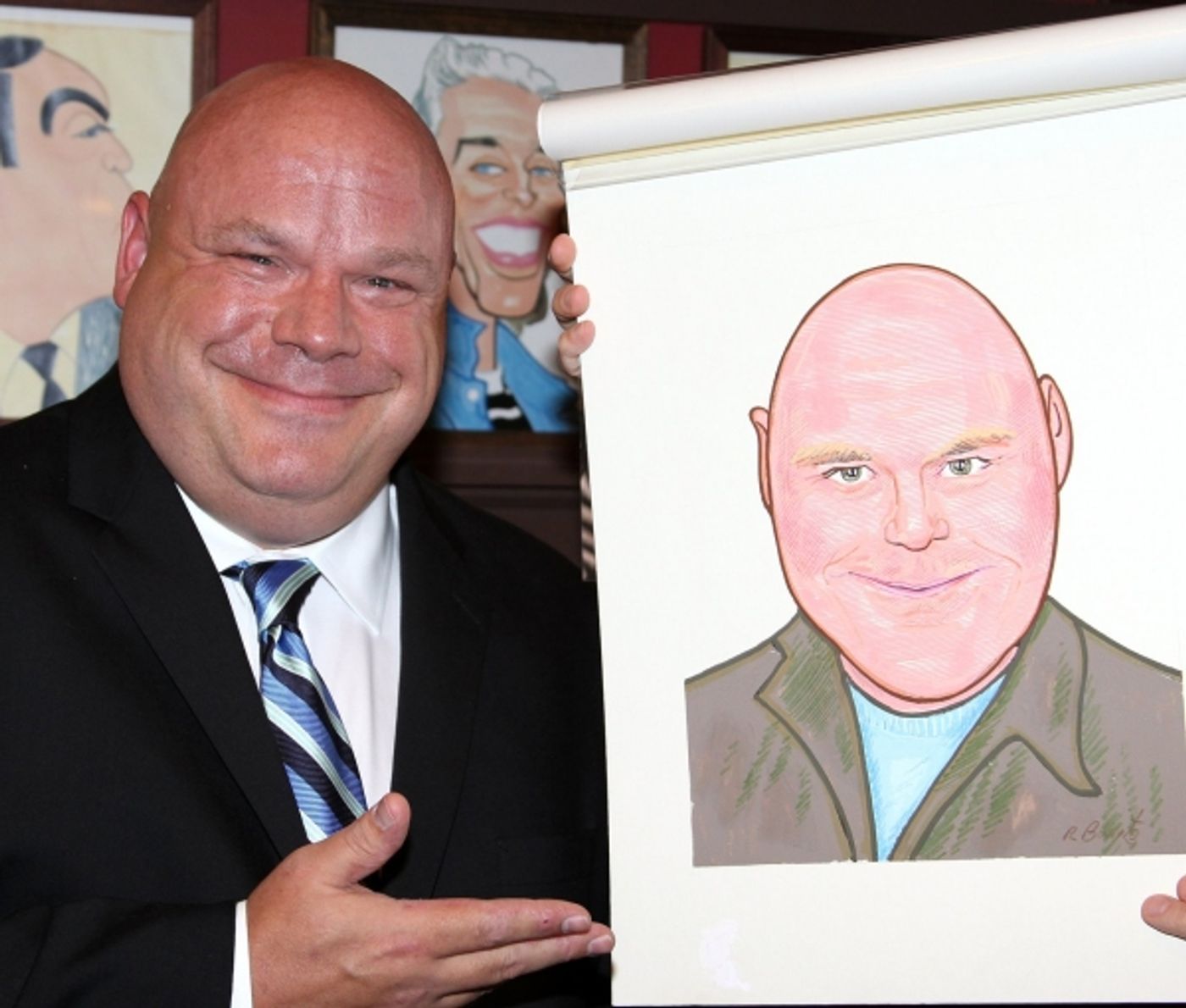 Photo Coverage: Kevin Chamberlin Caricature Unveiled at Sardi's  Image
