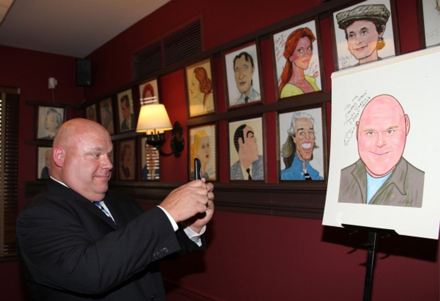 Photo Coverage: Kevin Chamberlin Caricature Unveiled at Sardi's  Image