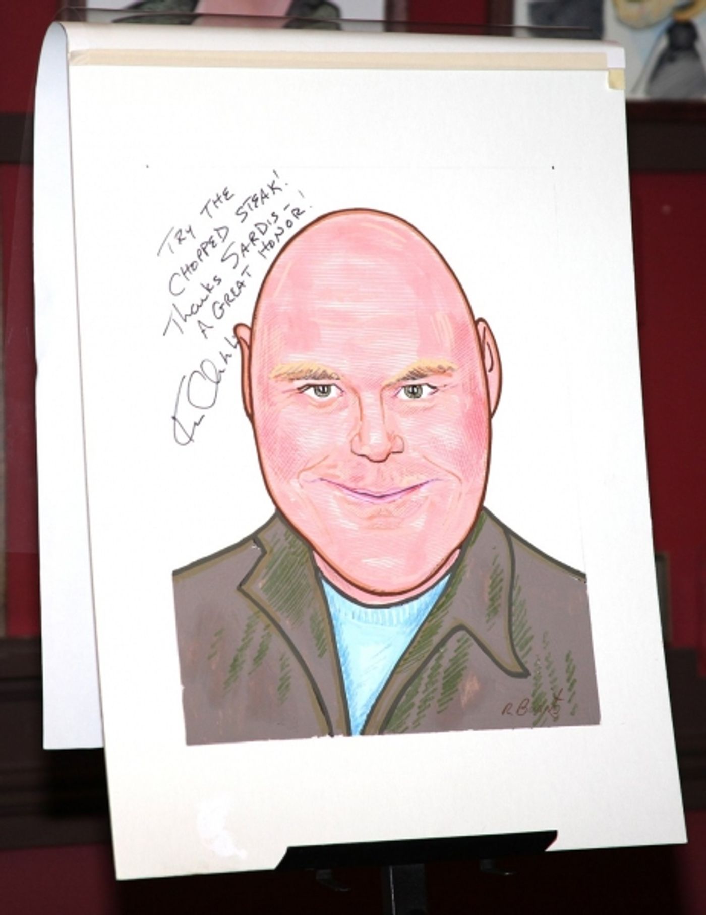 Photo Coverage: Kevin Chamberlin Caricature Unveiled at Sardi's  Image