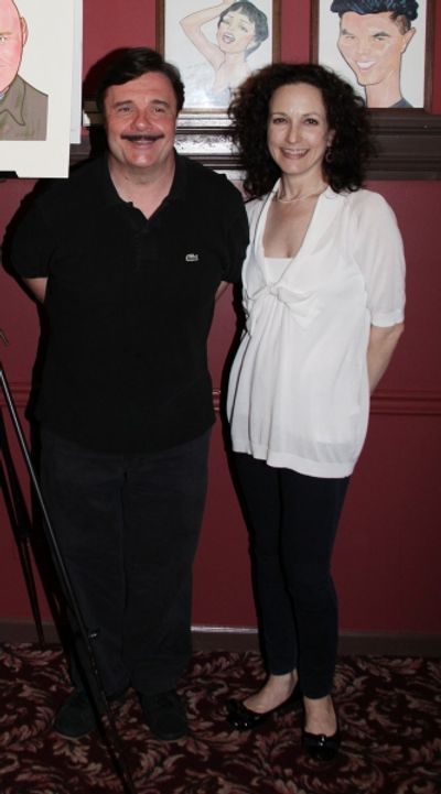 Nathan Lane and Bebe Neuwirth Photo