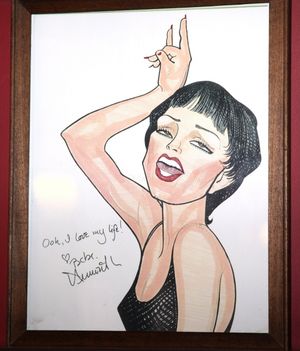 Bebe Neuwirth's carcicature @ BroadwayWorld Bebe Neuwirth's carcicature Photo