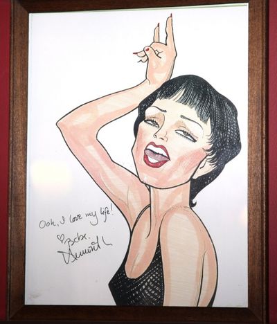 Bebe Neuwirth's carcicature Photo