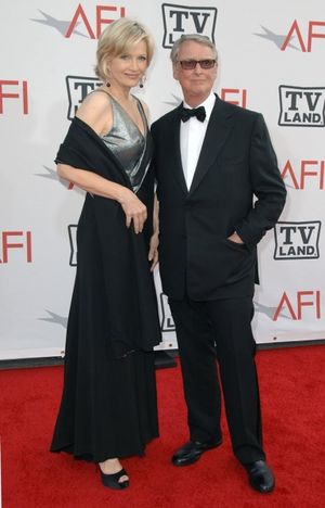 Diane Sawyer and Mike Nichols Photo