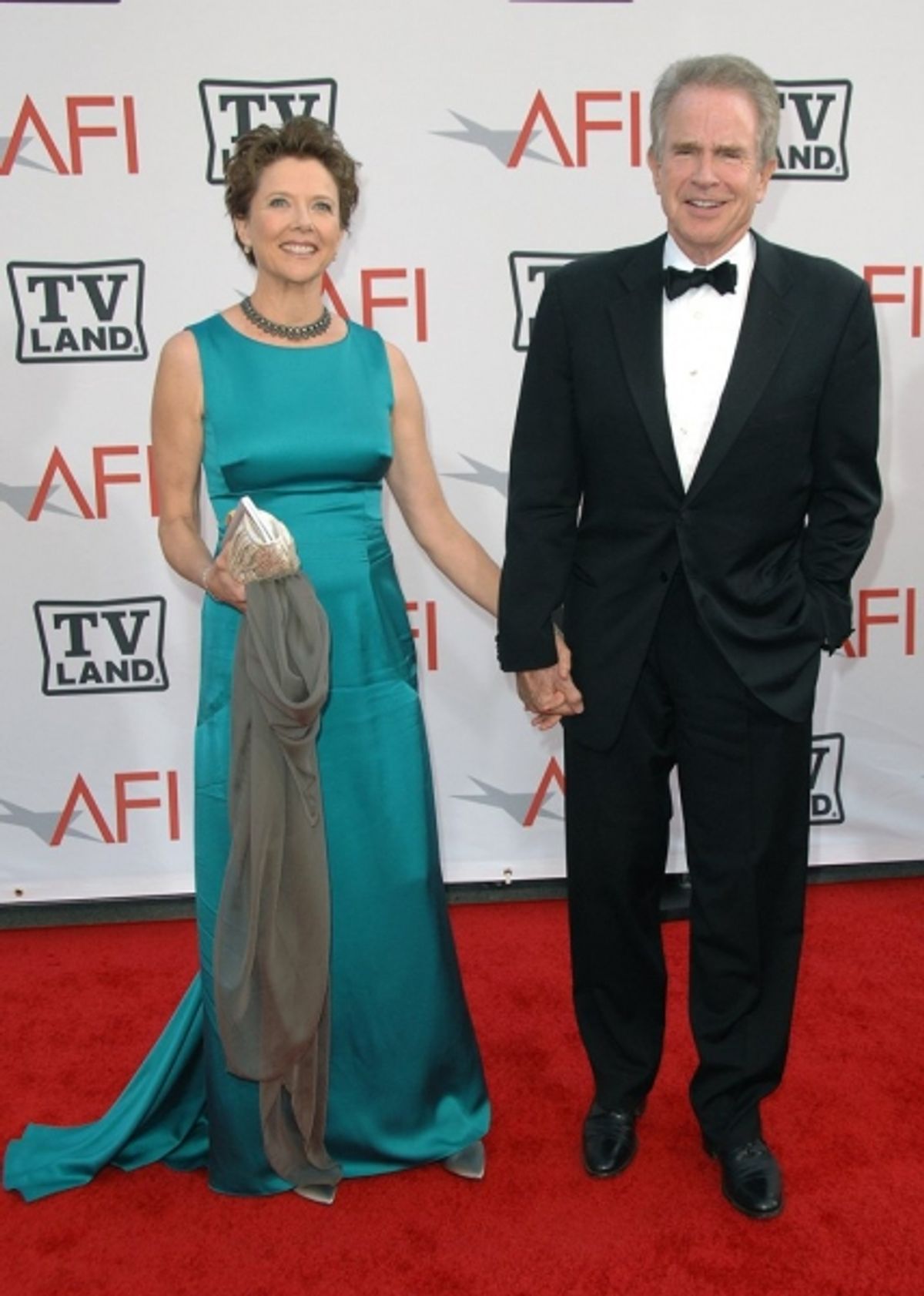 Annette Bening and Warren Beatty at 